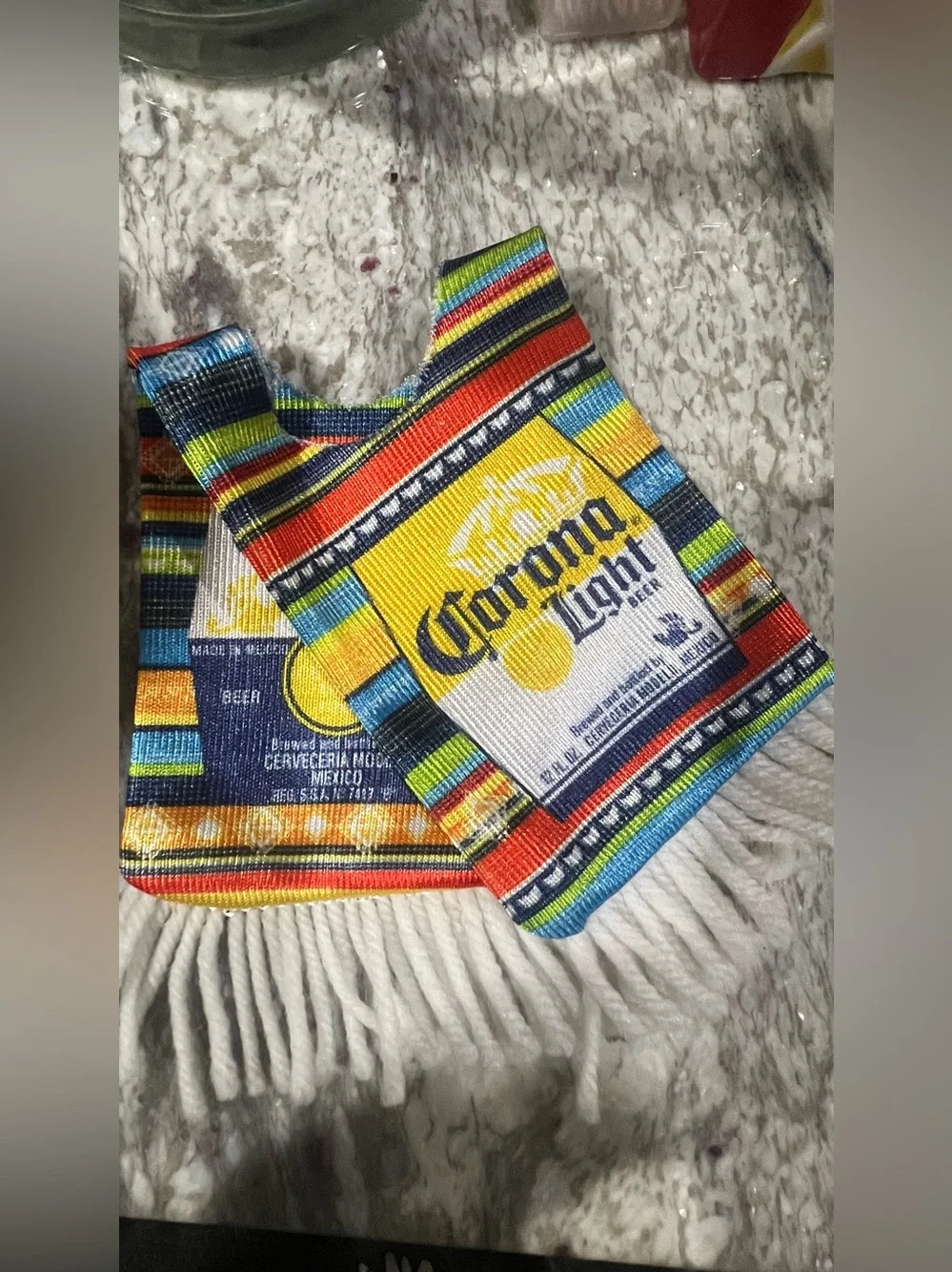 Beer Koozie Bottle Poncho